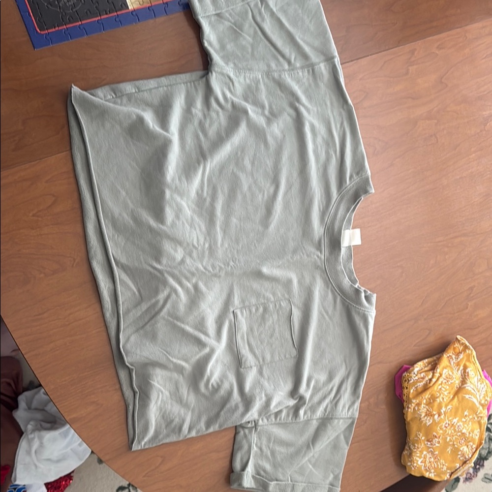 Casual Gray Women's Top